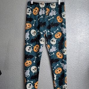 NWOT Halloween Spooky Leggings   Size L